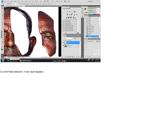 Creation of Cat Man: Step 4